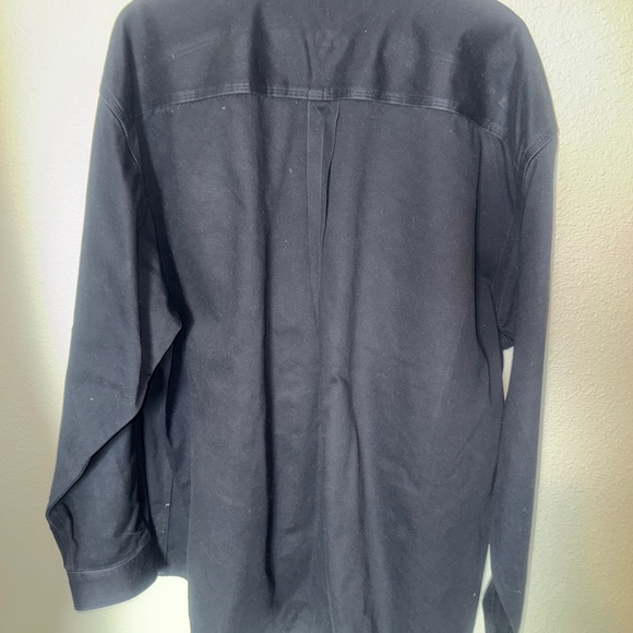 Carhartt Navy Button-Up Shirt - Picture 4 of 4